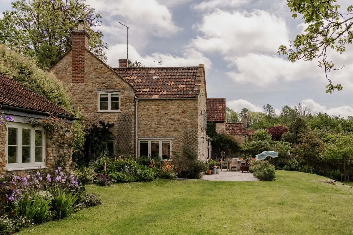 A Weaver's Cottage Transformed into a Cozy Home with Colorful Patterns and Rustic Details 37 soft-colors-19th-century-country-house-england