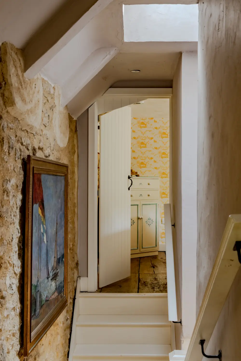 A Weaver's Cottage Transformed into a Cozy Home with Colorful Patterns and Rustic Details 20 soft-colors-19th-century-country-house-england