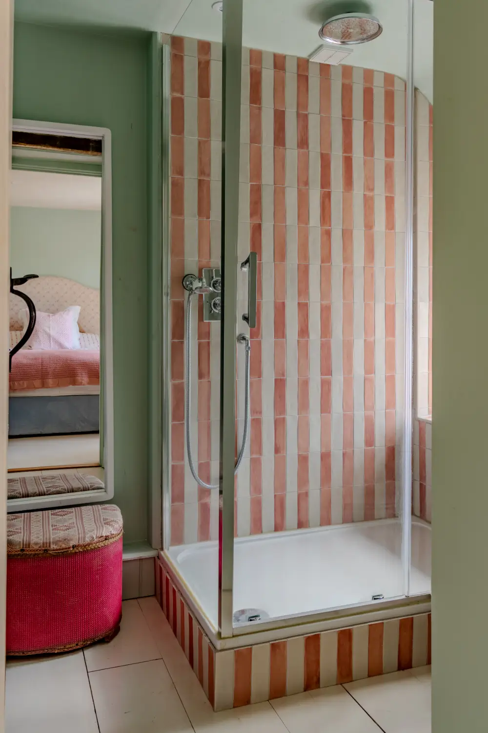 A Weaver's Cottage Transformed into a Cozy Home with Colorful Patterns and Rustic Details 28 soft-colors-19th-century-country-house-england
