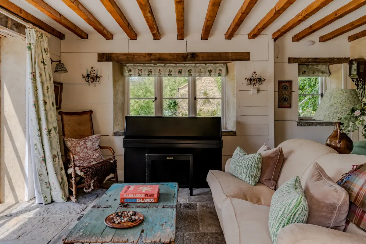 A Weaver's Cottage Transformed into a Cozy Home with Colorful Patterns and Rustic Details 2 soft-colors-19th-century-country-house-england
