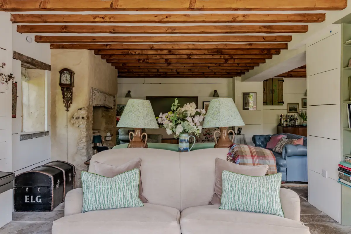 A Weaver's Cottage Transformed into a Cozy Home with Colorful Patterns and Rustic Details 3 soft-colors-19th-century-country-house-england