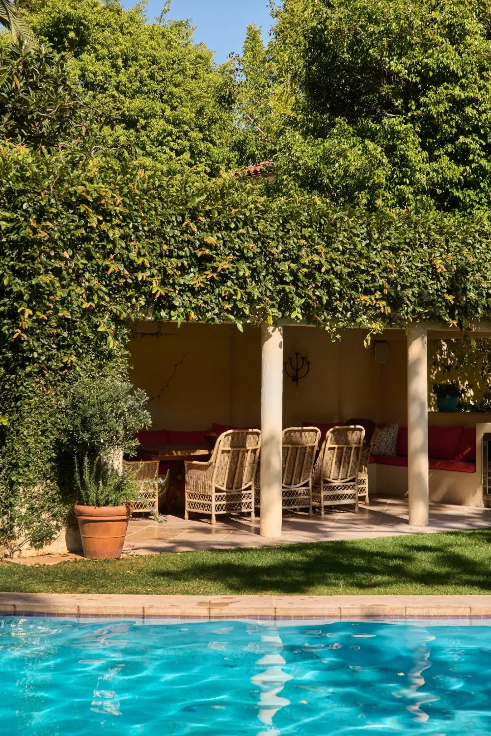 A Butter-Yellow Kitchen and Period Elements in a Spanish-Style LA Home 26 spanish-style-home-hancock-park-los-angeles