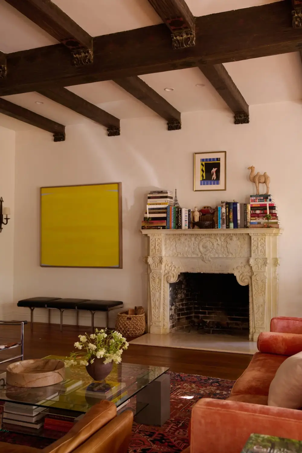 A Butter-Yellow Kitchen and Period Elements in a Spanish-Style LA Home 6 spanish-style-home-hancock-park-los-angeles