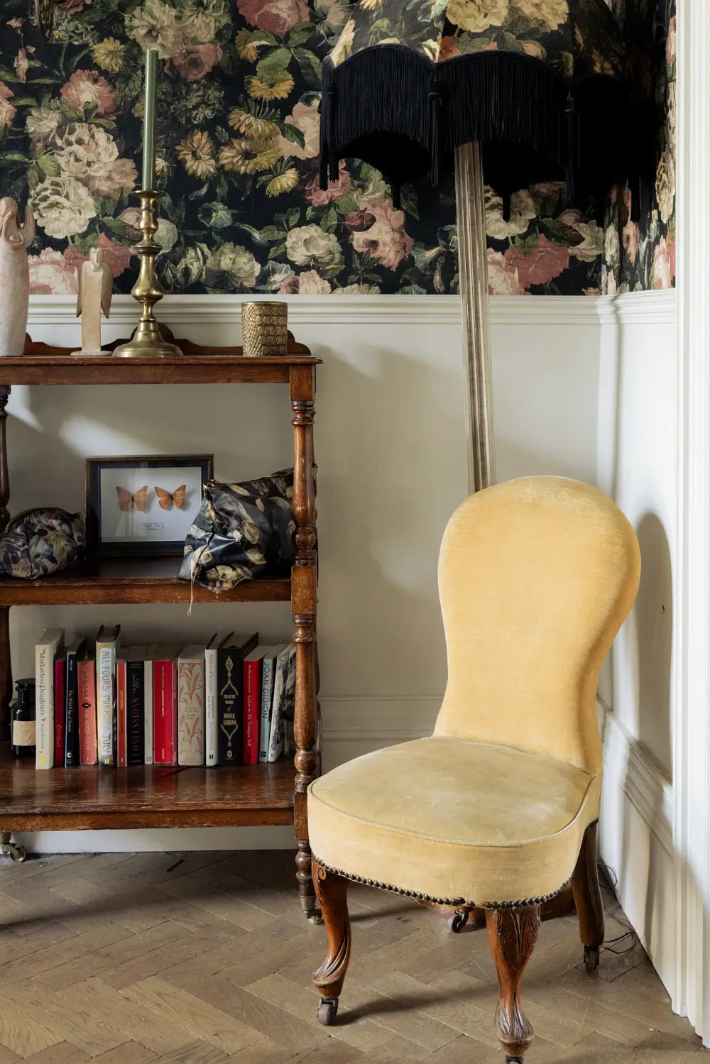 A Double-Height Kitchen Extension & House of Hackney Wallpaper in a London Townhouse 35 spectacular-double-height-kitchen-extension-floral-wallpapers-victorian-townhouse-london-nordroom