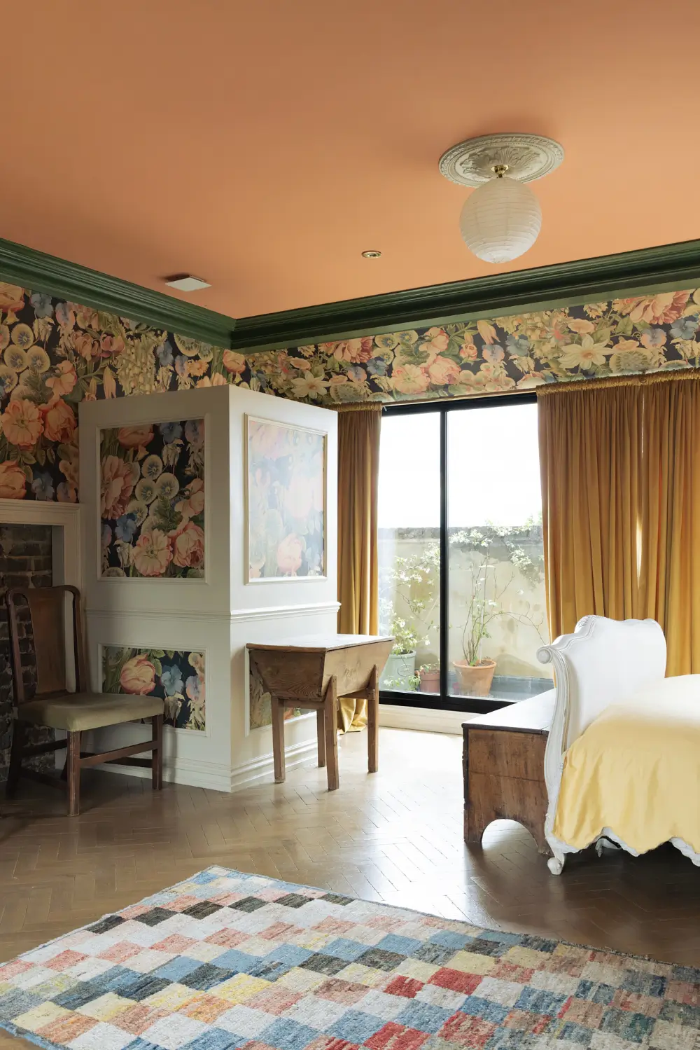 A Double-Height Kitchen Extension & House of Hackney Wallpaper in a London Townhouse 46 spectacular-double-height-kitchen-extension-floral-wallpapers-victorian-townhouse-london-nordroom