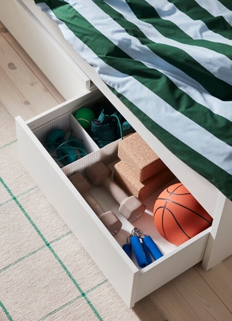 New IKEA Collection July 2026: Colorful Patterns and Multifunctional Products 17 storage-bed-new-ikea-products-july-2026-nordroom