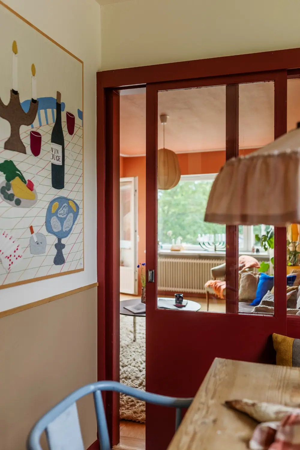 A Warm Nature-Inspired Color Palette in a 1950s Stockholm Apartment 9 warm-nature-inspired-color-palette-1950s-apartment-stockholm-nordroom