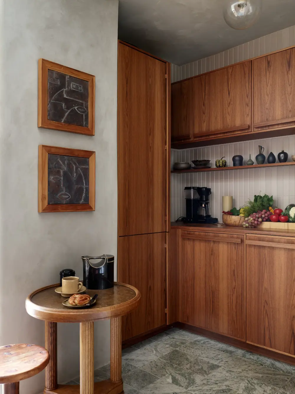 Scandinavian Design Classics and a New Teak Kitchen in a 1940s Apartment 13 art-vintage-moody-palette-renovated-1940s-apartment-stockholm-nordroom