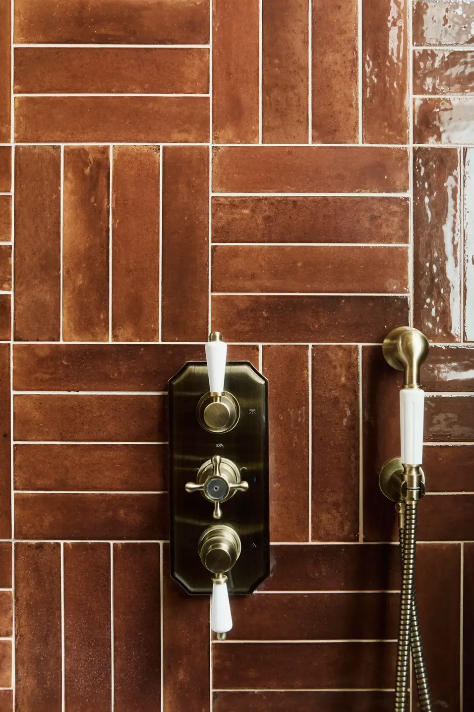 A Grounding Color Palette and Reinstated Period Features in an Edwardian Apartment 34 brown-blue-green-hues-london-apartment