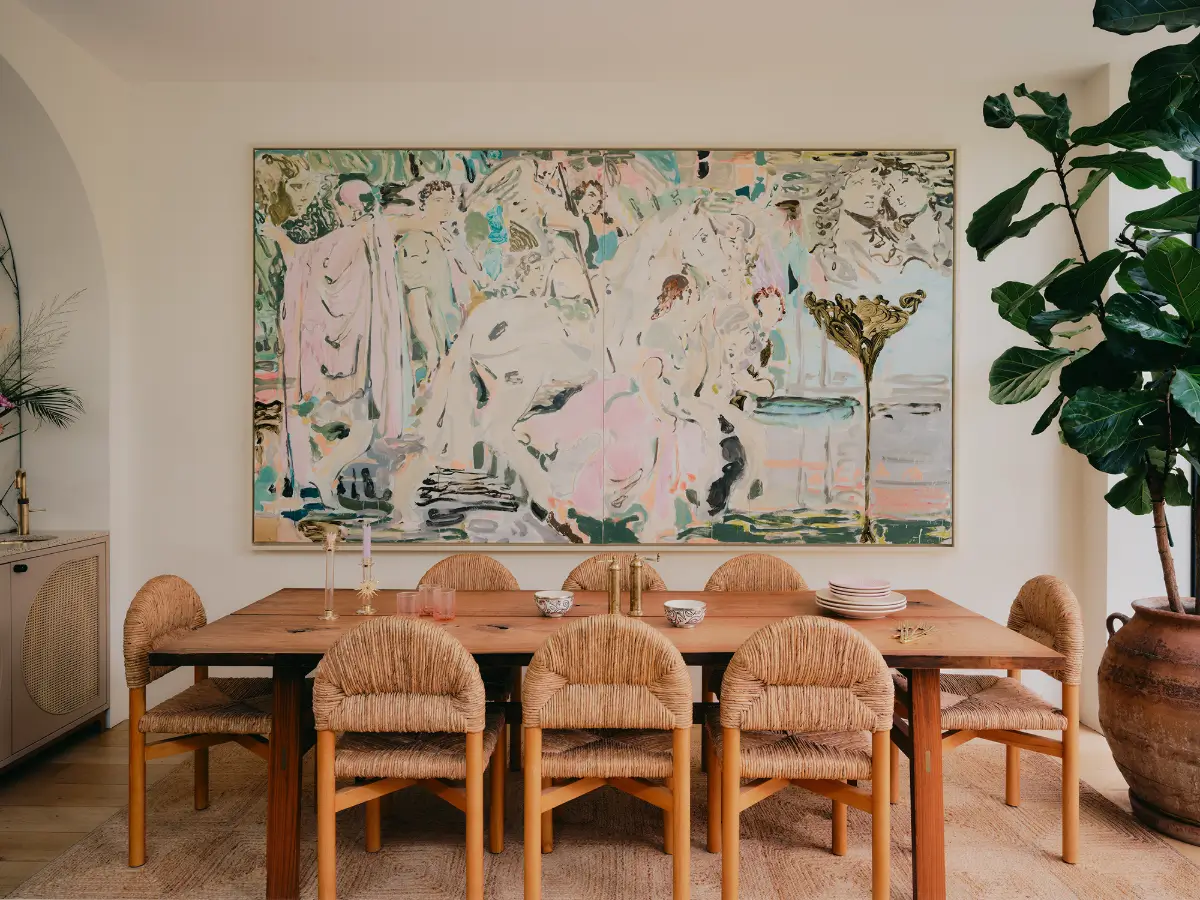 Color, Tactile Materials, and Hand-Crafted Finishes in a Notting Hill Townhouse 5 color-custom-details-renovated-notting-hill-townhouse
