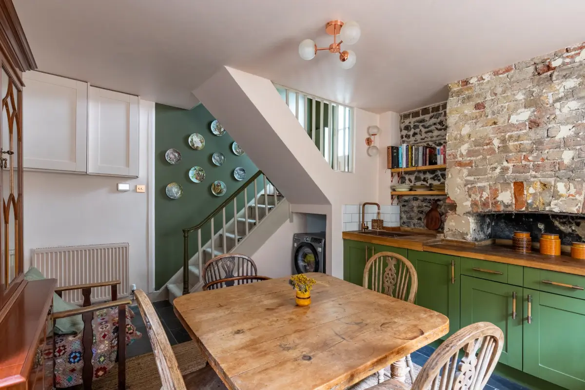Period Character and Colorful Rooms in a Restored Georgian House 10 colorful-georgian-house-england