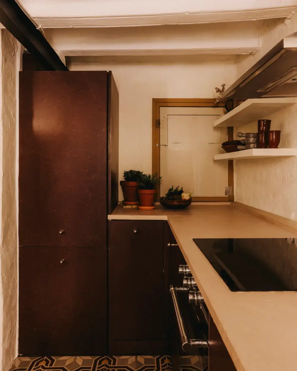 Sustainable Design and Reclaimed Materials in a Historic Barcelona Apartment 5 historic-features-natural-materials-characterful-barcelona-apartment-nordroom