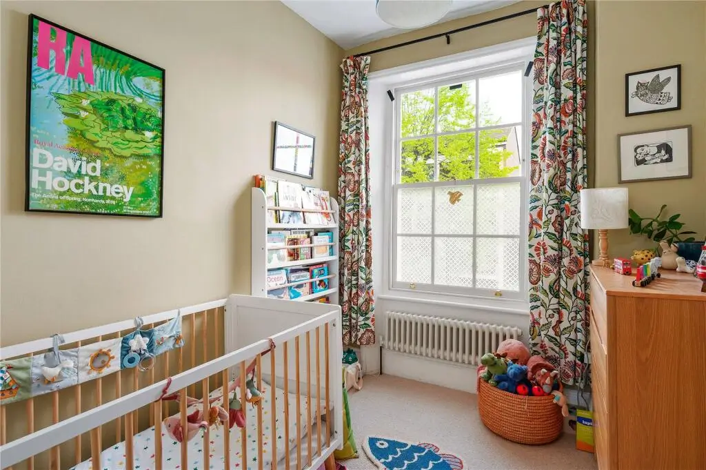 A Pink and Green Living Room in a Charming Victorian Family Home 12 pink-green-living-space-victorian-duplex-london