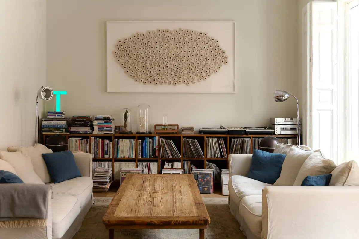 Casa Cortes: Spain's First Prime Minister's Office in Madrid is Now a Luxurious Apartment 1 preserved-features-19th-century-madrid-apartment-nordroom