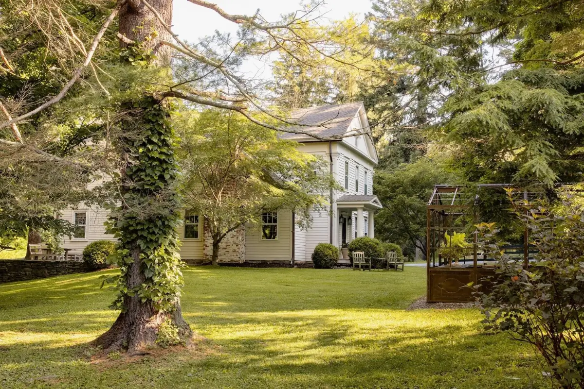 A Colonial New York Farmhouse Showcases its Characterful 250-Year-History 40 renovated-18th-century-traditional-colonial-farmhouse-pine-plains-new-york