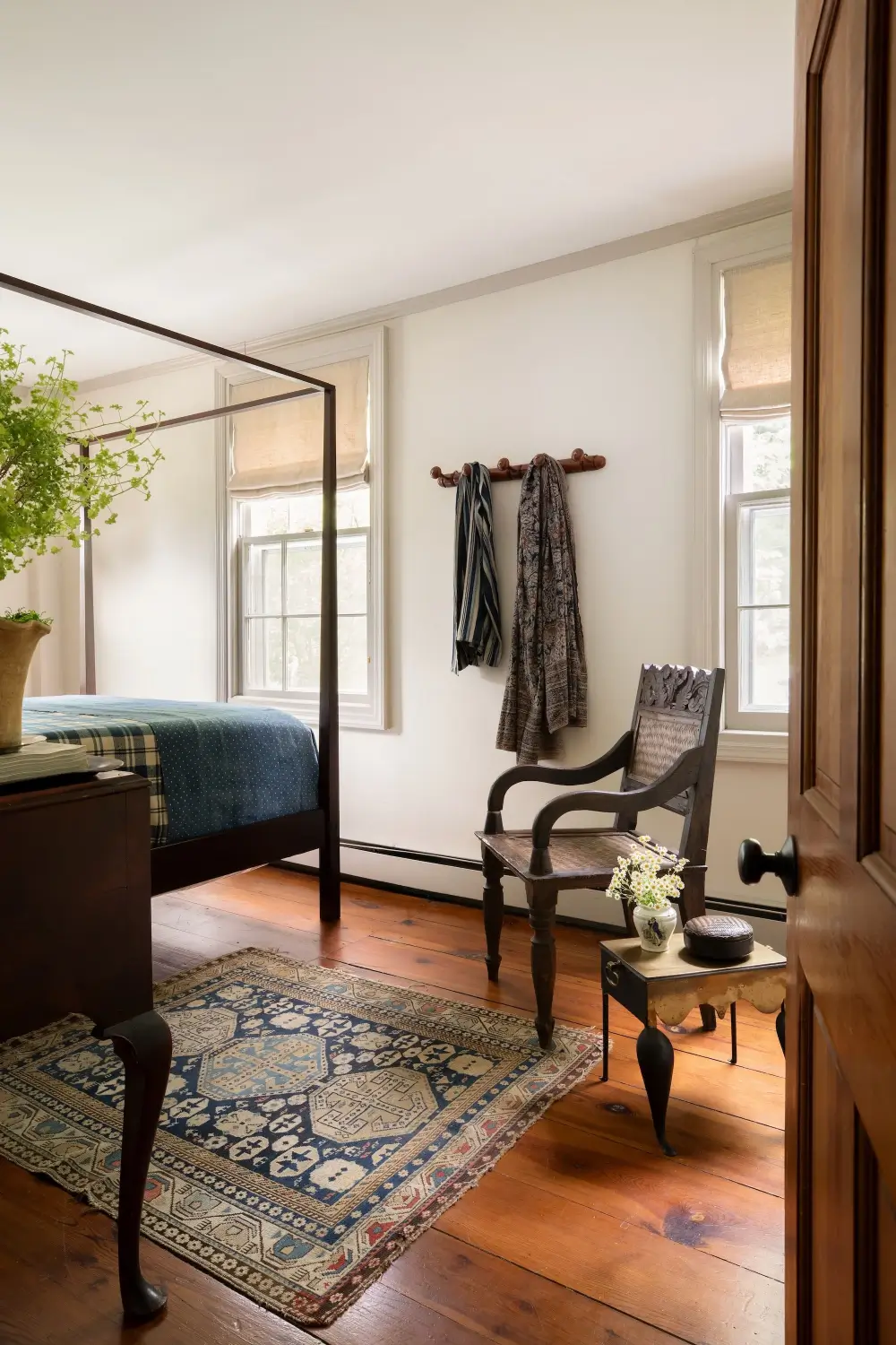 A Colonial New York Farmhouse Showcases its Characterful 250-Year-History 28 renovated-18th-century-traditional-colonial-farmhouse-pine-plains-new-york