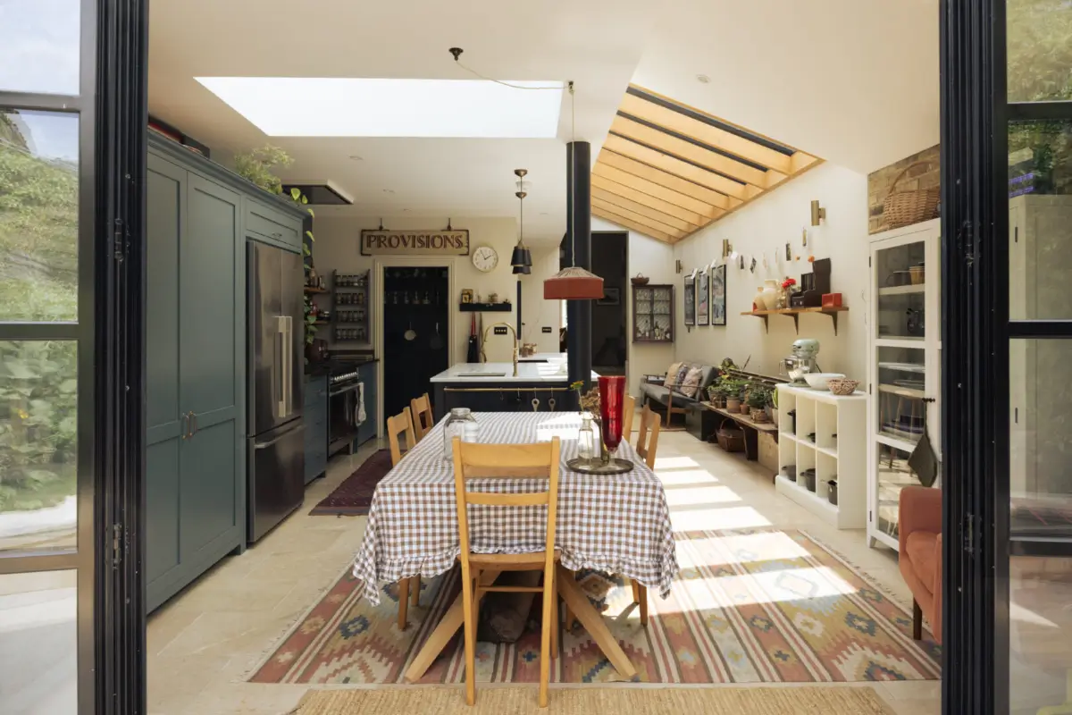 An Extended Victorian Family Home with a Blue deVOL Kitchen 13 renovated-extended-1860s-victorian-house-london-fields