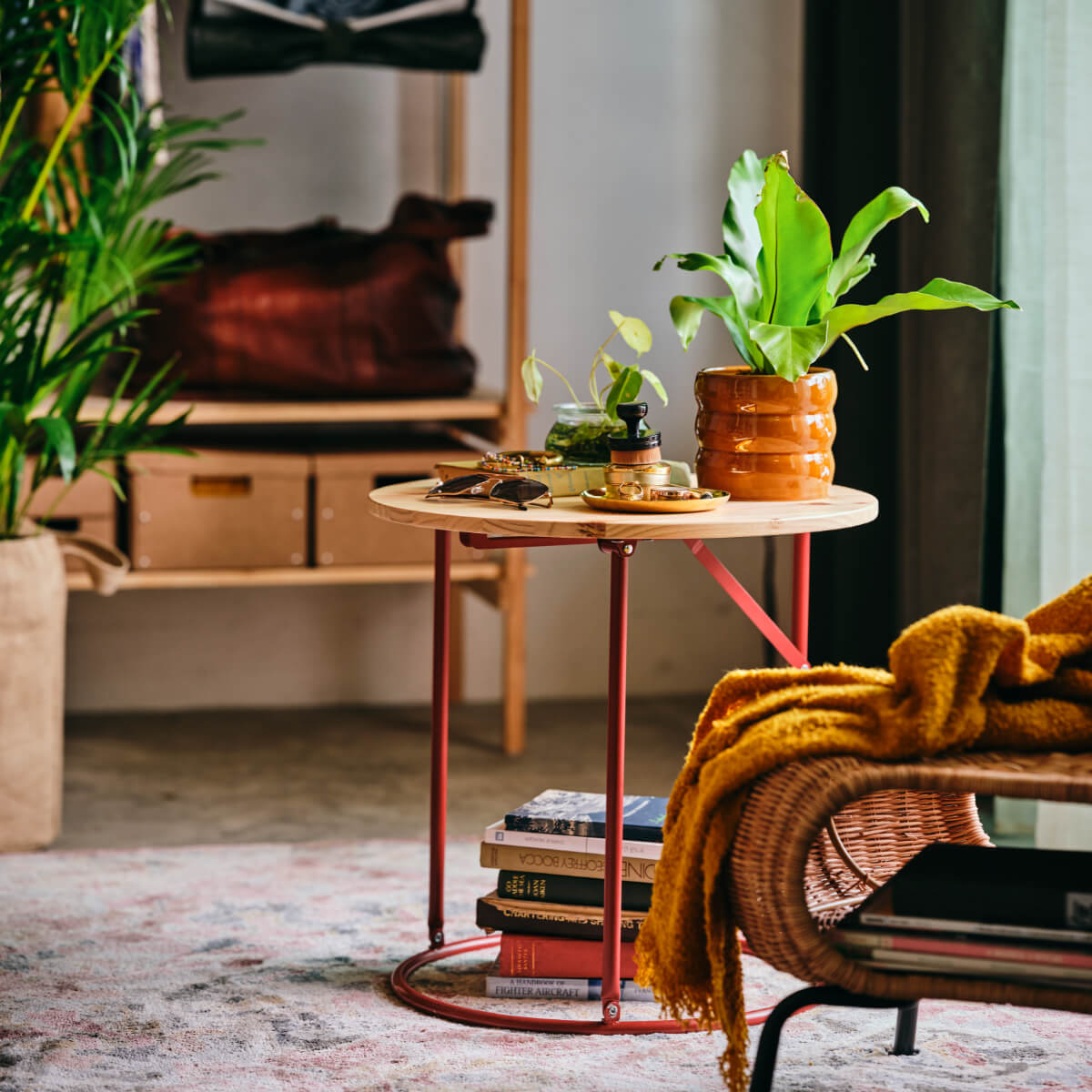 IKEA KOMPISHÄNG: 11 Affordable, Portable Pieces for Life in Transit 16 side-table-IKEA-KOMPISHANG-collection-nordroom