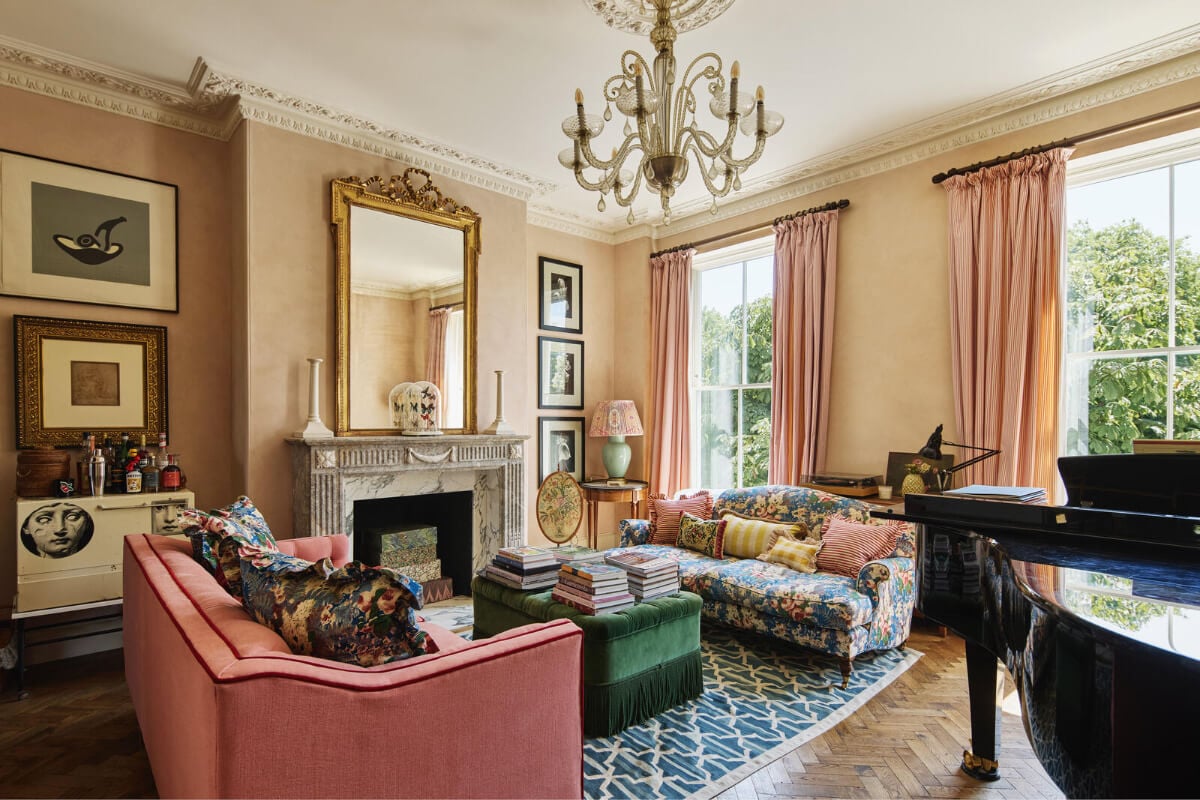 Inside Skye McAlpine's London Townhouse with a Yellow Monet-Inspired Kitchen 1 skye-mcalpine-victorian-london-townhouse-nordroom