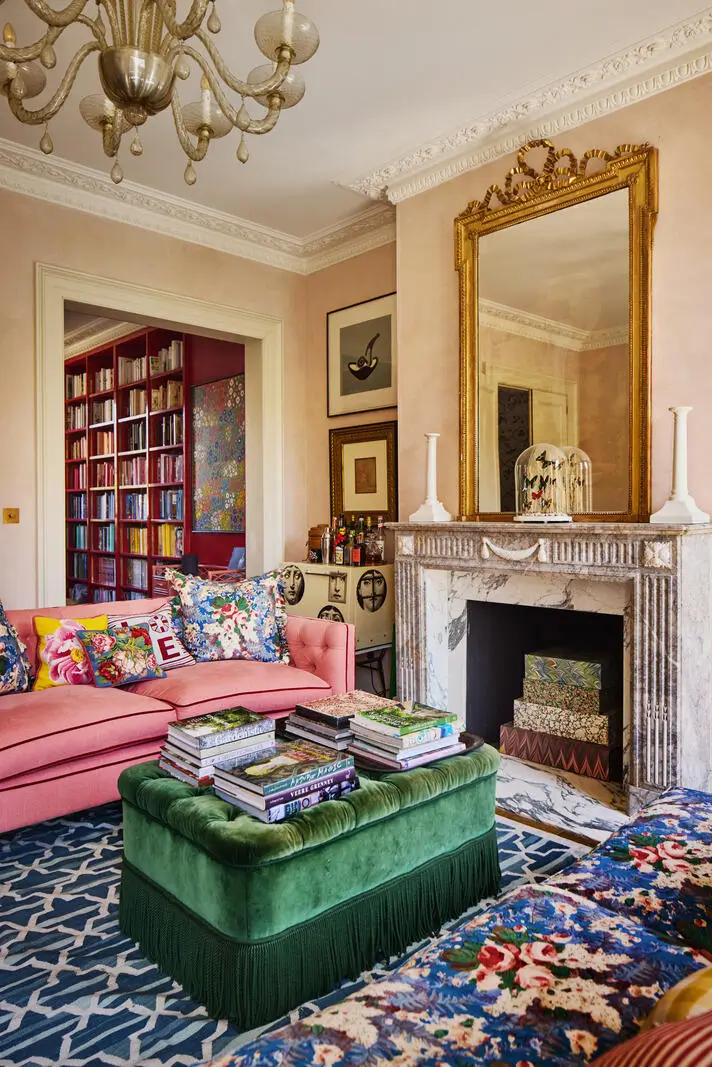 Inside Skye McAlpine's London Townhouse with a Yellow Monet-Inspired Kitchen 4 skye-mcalpine-victorian-london-townhouse-nordroom