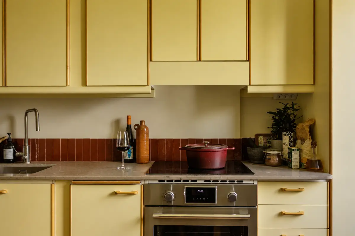 A Cohesive Soft Yellow and Beige Color Palette in a 1940s Apartment 15 soft-color-palette-1940s-apartment-stockholm-nordroom