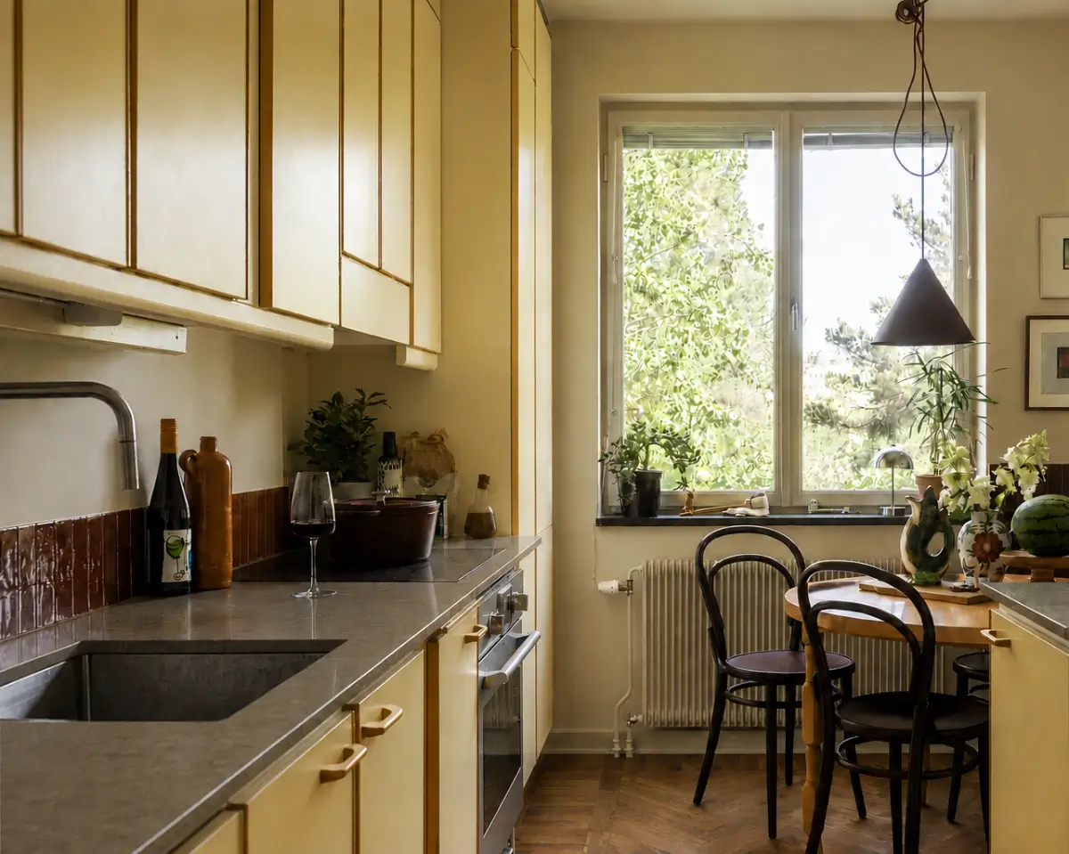 A Cohesive Soft Yellow and Beige Color Palette in a 1940s Apartment 13 soft-color-palette-1940s-apartment-stockholm-nordroom