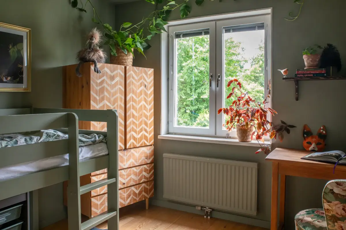 A Swedish Family Home with a Yellow Kitchen and Lovely Gardens 23 yellow-kitchen-cozy-family-home-sweden-nordroom