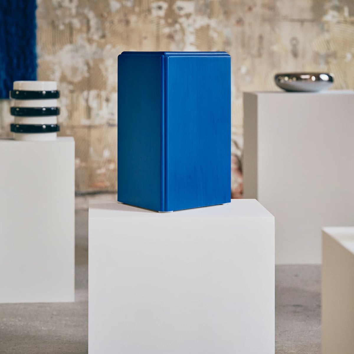 IKEA KONSTRUNDA collection blue stool nordroom The IKEA KONSTRUNDA Collection Turns Everyday Objects Into Art