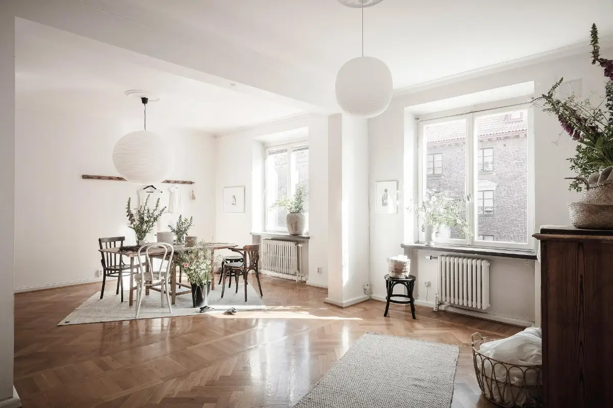 Before & After: A New Life for a 1920s Gothenburg Apartment 37 before and after 1920s gothenburg apartment nordroom1 Before & After: A New Life for a 1920s Gothenburg Apartment