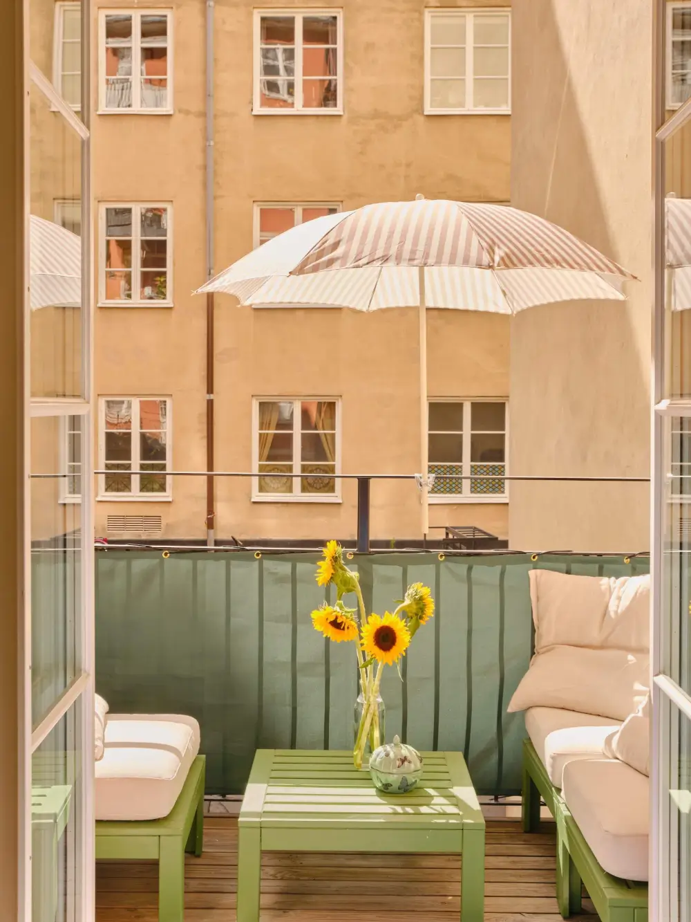 A Soothing Beige and Green Color Palette in a Stockholm Apartment 28 beige-green-color-palette-renovated-1920s-apartment-nordroom