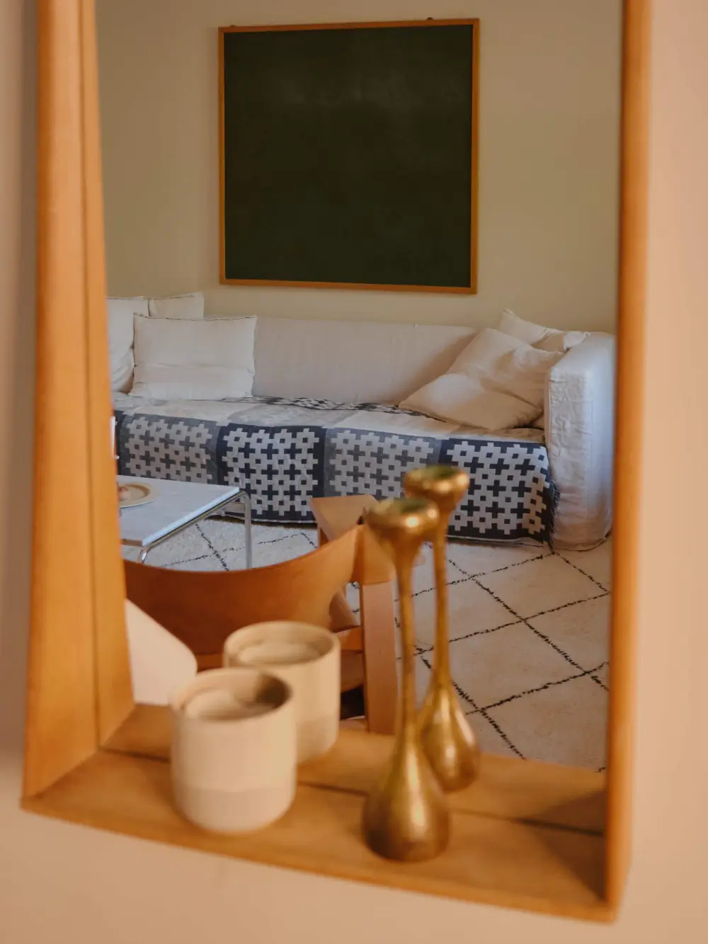 A Soothing Beige and Green Color Palette in a Stockholm Apartment 14 beige-green-color-palette-renovated-1920s-apartment-nordroom
