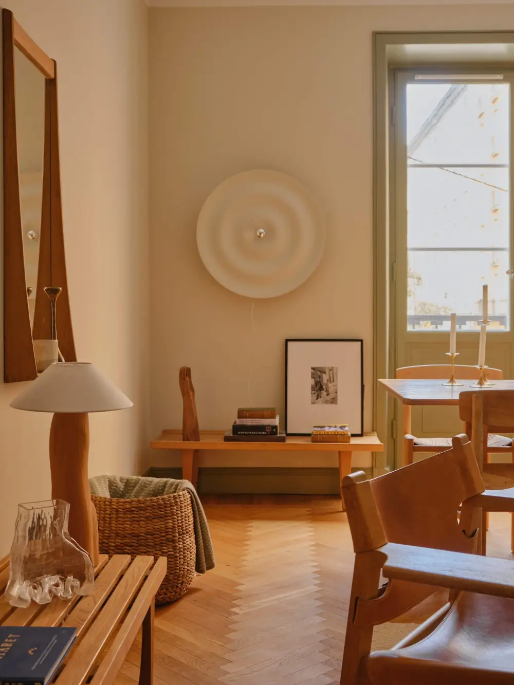 A Soothing Beige and Green Color Palette in a Stockholm Apartment 8 beige-green-color-palette-renovated-1920s-apartment-nordroom