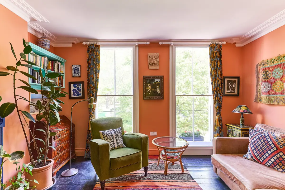An East London Townhouse with Colorful Interiors Inspired by Vanessa Bell's Charleston 16 charleston-farmhouse-inspired-interiors-victorian-townhouse-london