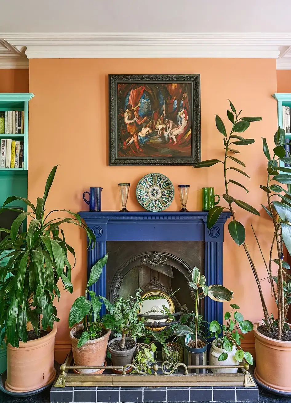 An East London Townhouse with Colorful Interiors Inspired by Vanessa Bell's Charleston 18 charleston-farmhouse-inspired-interiors-victorian-townhouse-london