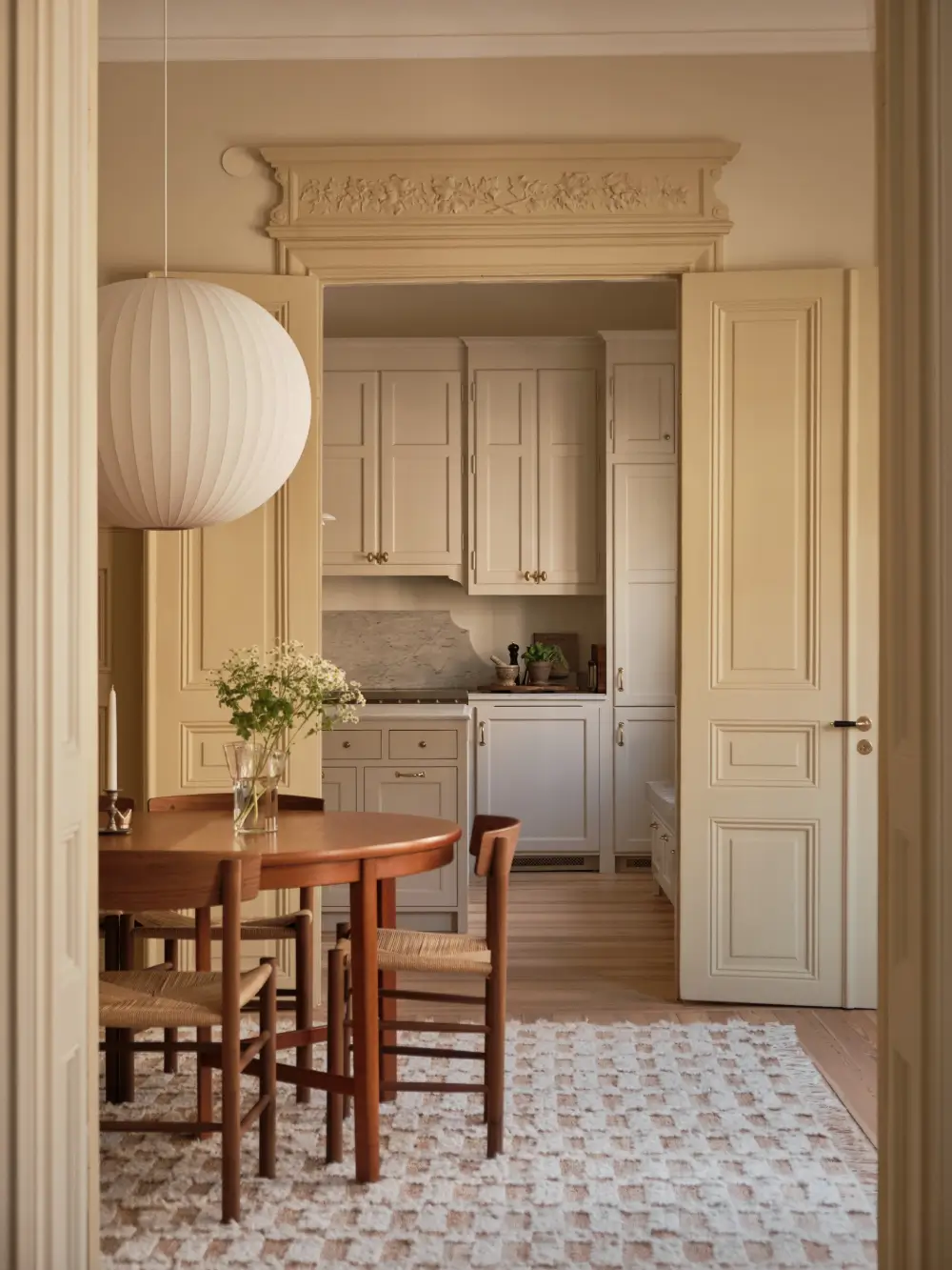 Before & After: A Soft Color Palette in a Grand Turn-of-the-Century Apartment 21 classic-turn-of-the-century-apartment-soft-colors-period-details-nordroom