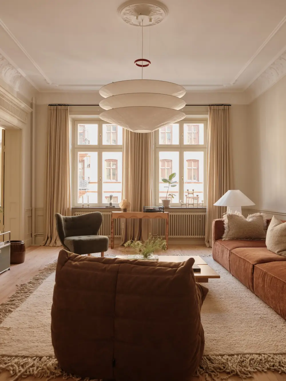 Before & After: A Soft Color Palette in a Grand Turn-of-the-Century Apartment 28 classic-turn-of-the-century-apartment-soft-colors-period-details-nordroom