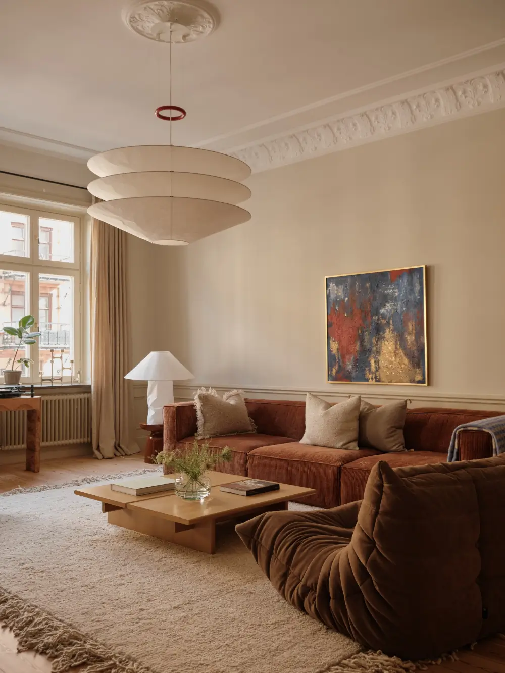 Before & After: A Soft Color Palette in a Grand Turn-of-the-Century Apartment 30 classic-turn-of-the-century-apartment-soft-colors-period-details-nordroom