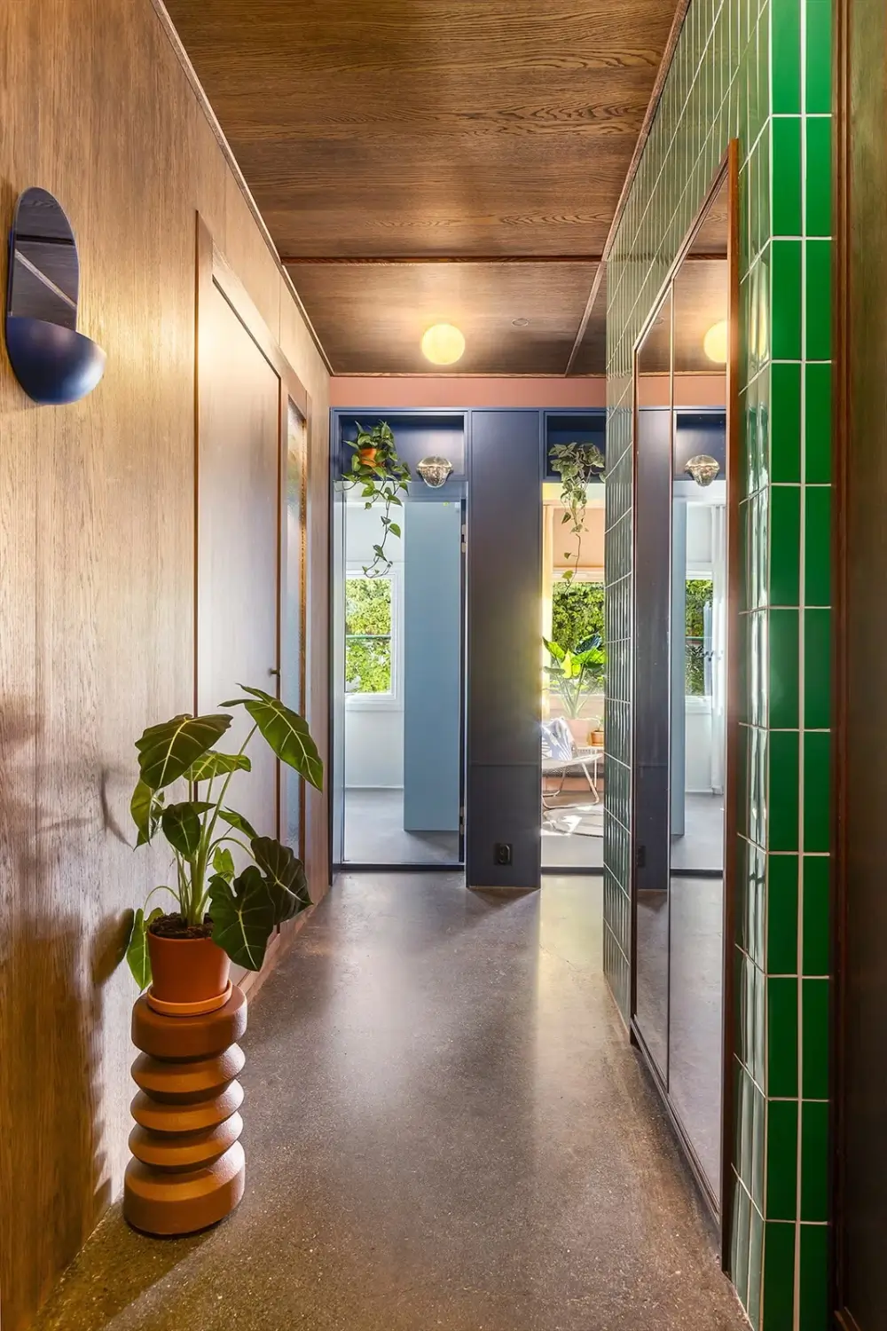 Dark Oak, Terrazzo, and Bold Colors Define This Architect-Designed Oslo Apartment 16 colorful-designer-apartment-oslo-norway