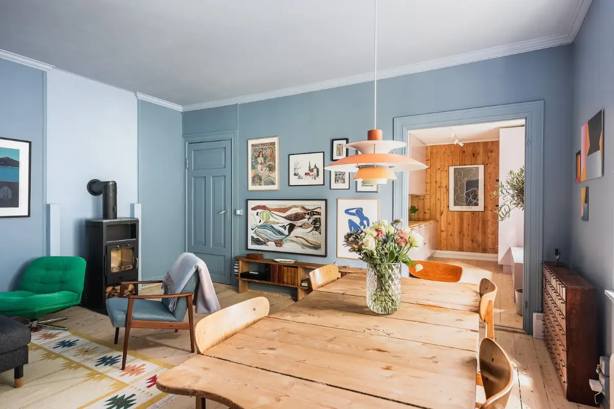 A Colorful Late 19th-Century Oslo Apartment with Custom Storage Solutions 1 colorful-late-19th-century-oslo-apartment