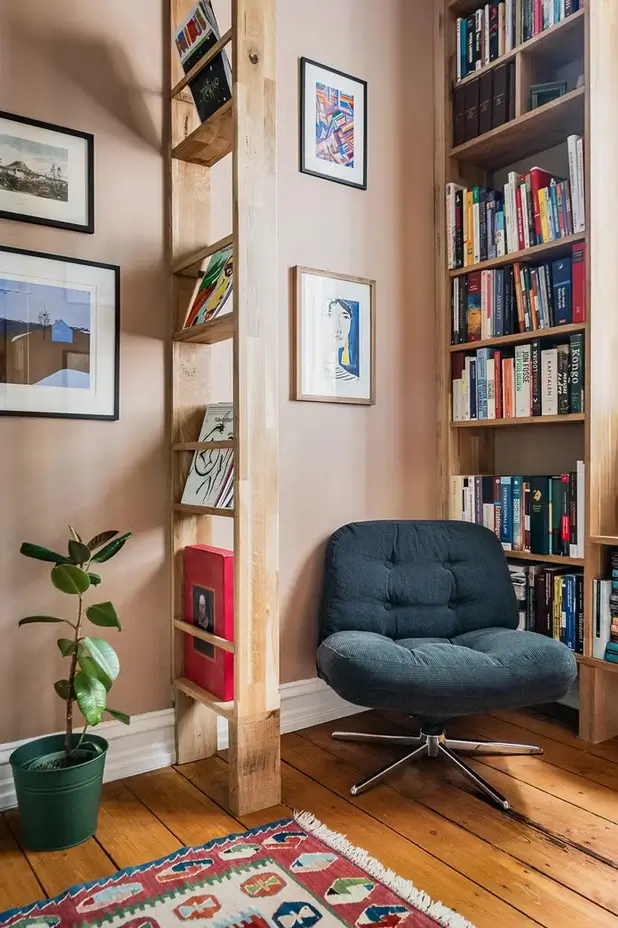 A Colorful Late 19th-Century Oslo Apartment with Custom Storage Solutions 19 colorful-late-19th-century-oslo-apartment