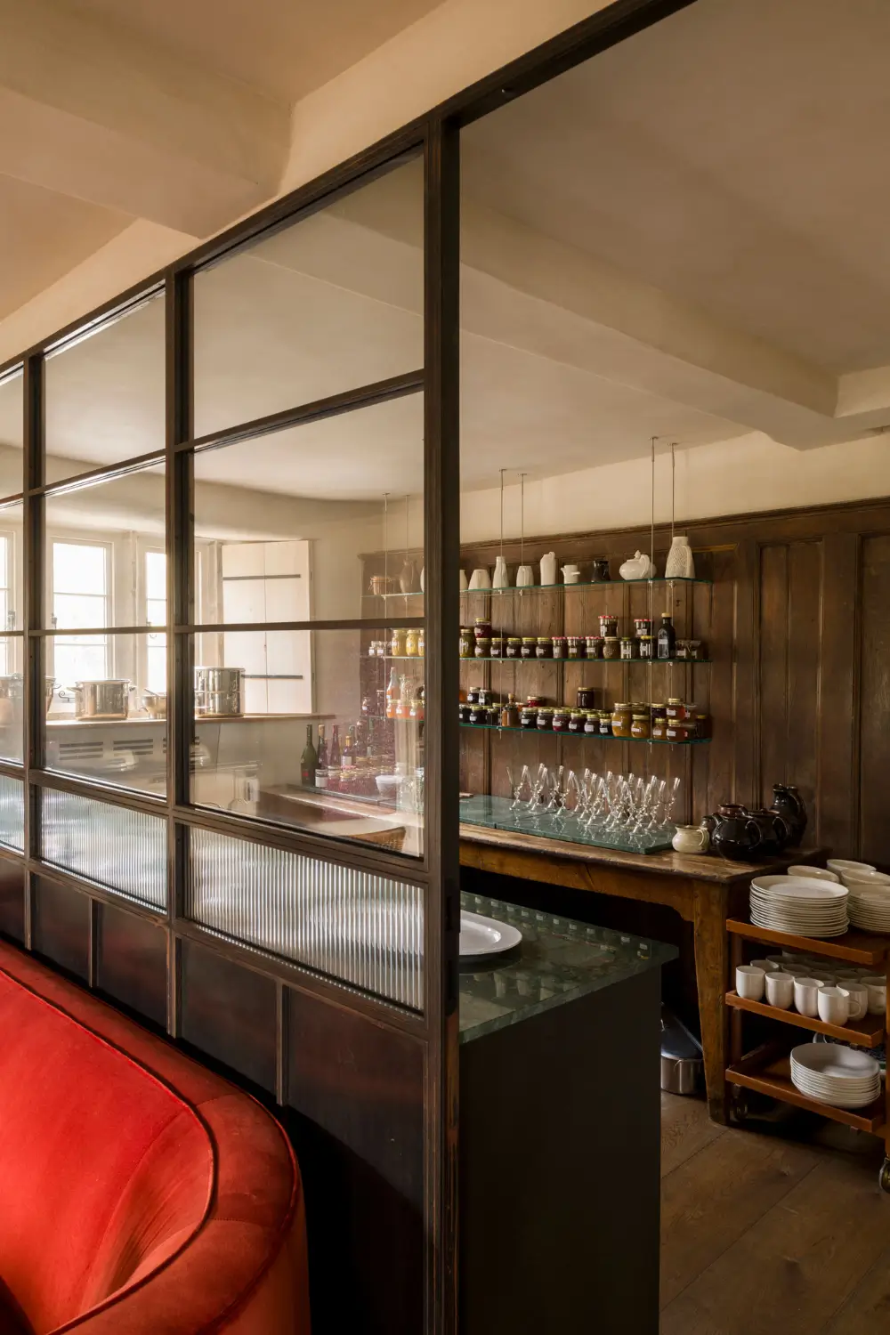 A Contemporary Inglis Hall Kitchen Brings New Life to a 700-Year-Old Wiltshire Manor 9 contemporary-kitchen-700-year-old-manor-wiltshire-england-nordroom