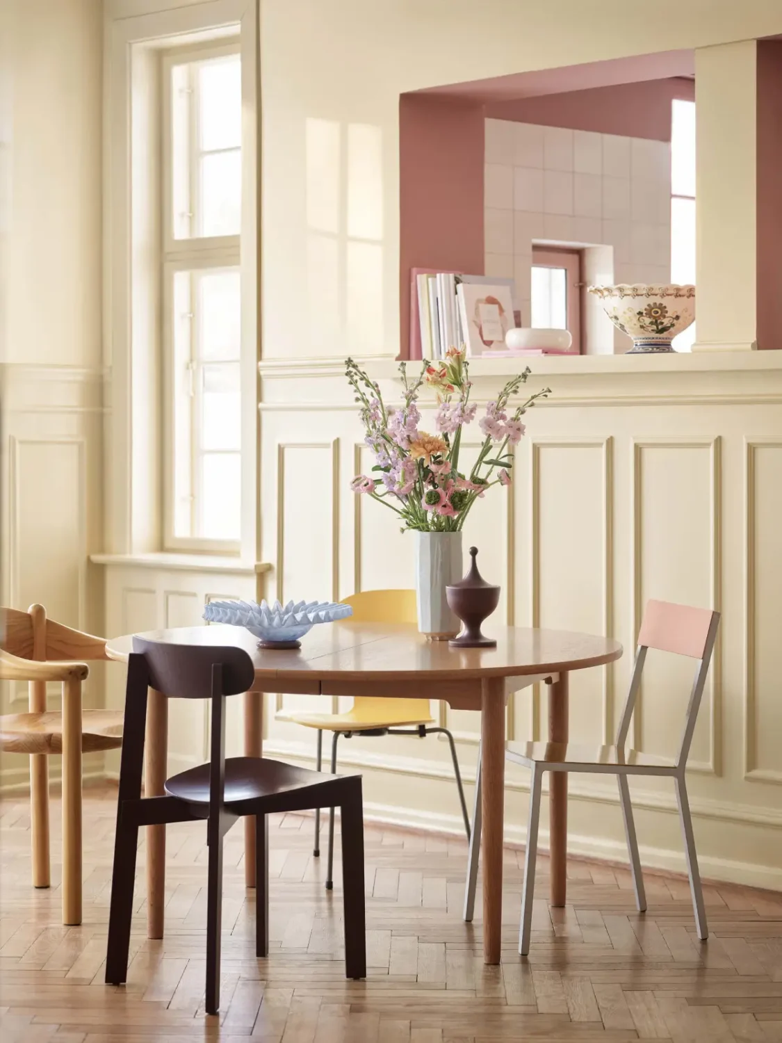 Jotun Launches JOURNEYS: A New Color Collection for 2027 19 dining-room-morning-glow-jotun-color-chart-2027-journeys-nordroom