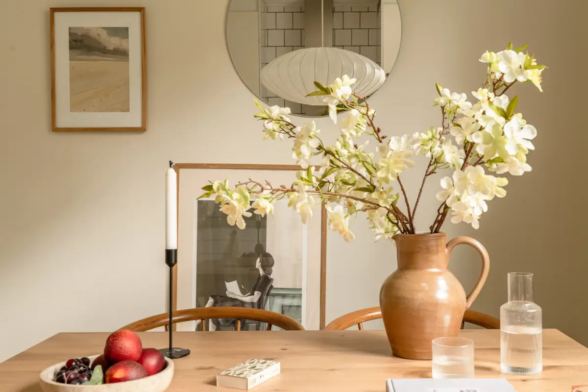 A Dividing Wall with Flea Market Windows Creates a Cozy Sleeping Niche in this Apartment 24 light-filled-turn-of-the-century-apartment-stockholm-nordroom