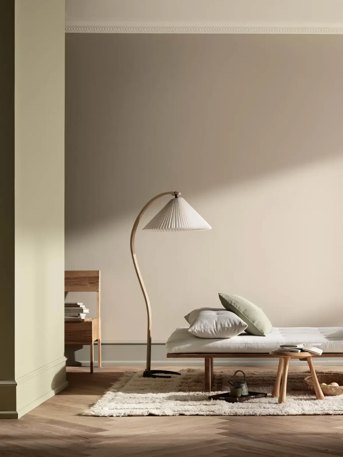 Jotun Launches JOURNEYS: A New Color Collection for 2027 27 living-room-biri-beige-sheen-almond-beige-jotun-color-chart-2027-journeys-nordroom