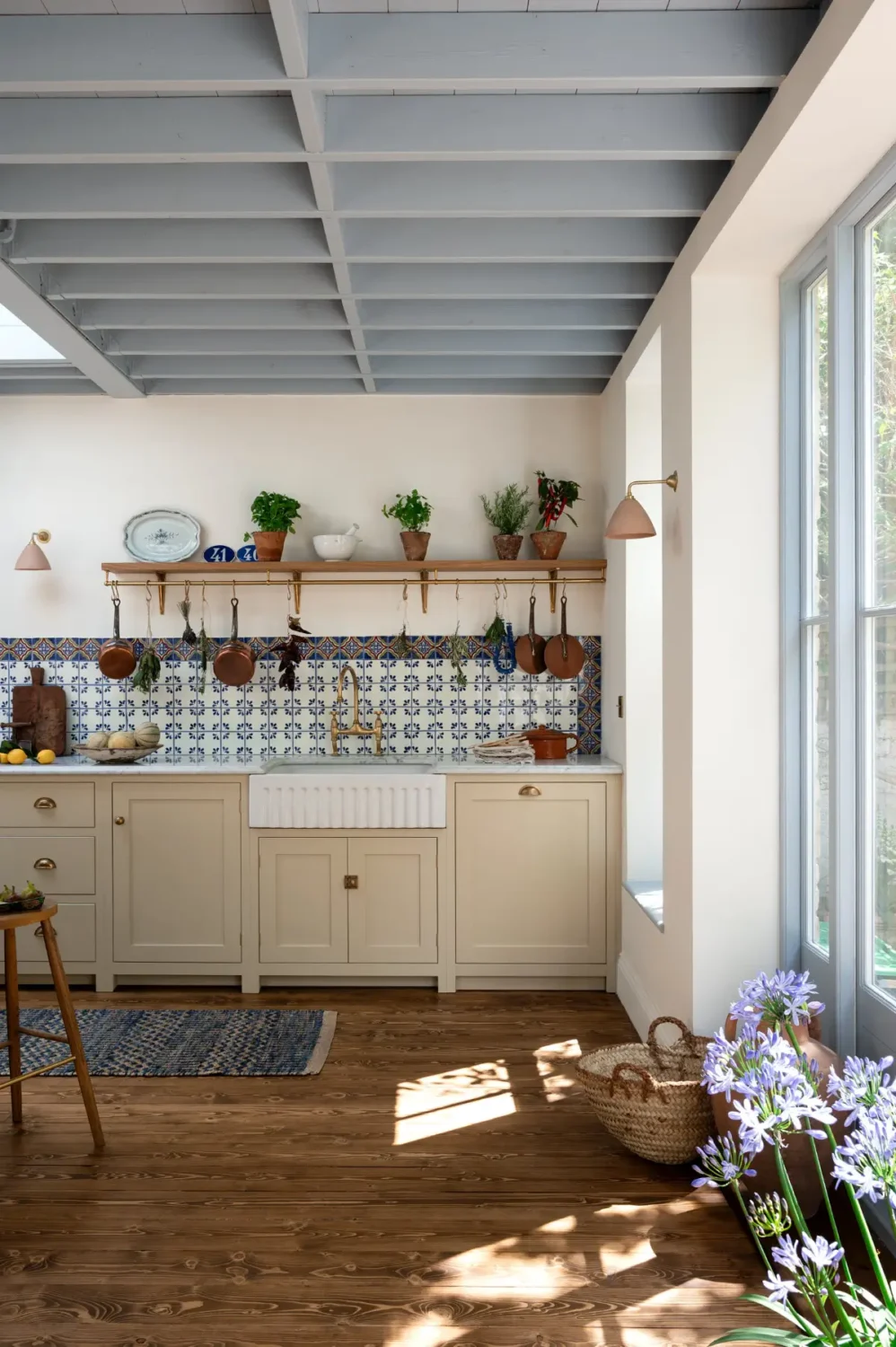 A Mediterranean-Style deVOL Kitchen with Powder Blue Accents in North London 14 mediterranean-inspired-devol-kitchen-north-london-shaker-cabinets-nordroom