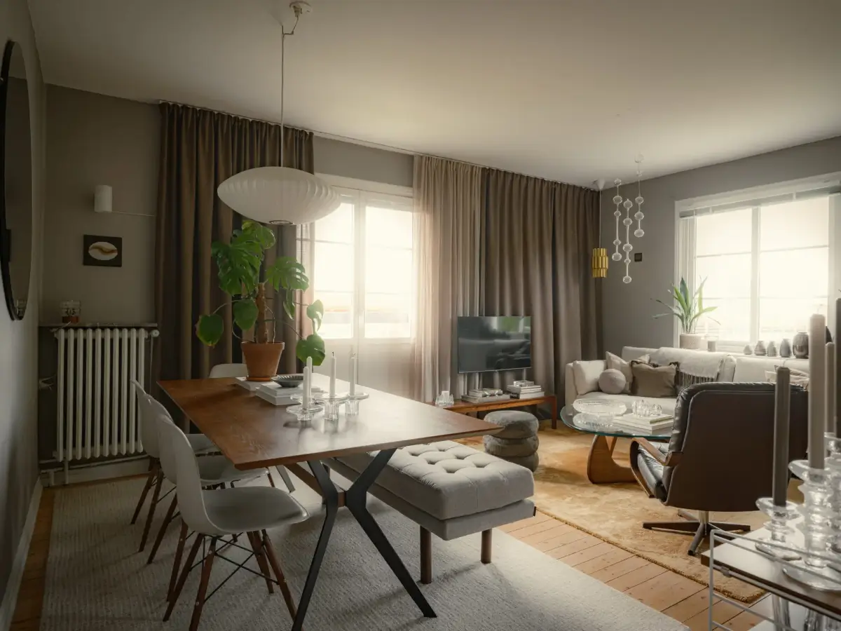 Muted Gray and Ochre Tones in a 1920s Swedish Apartment 9 muted-tones-1920s-apartment-gothenburg