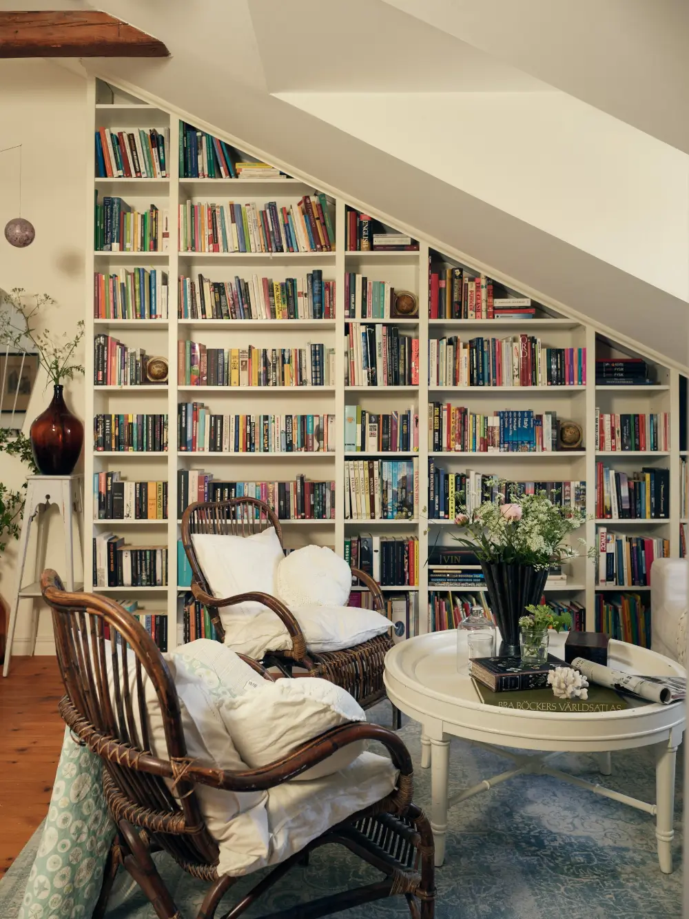 A French-Style Kitchen, Cozy Nooks, and Soaring Ceilings in a Stockholm Duplex 23 paris-inspired-interiors-duplex-attic-apartment-stockholm-nordroom