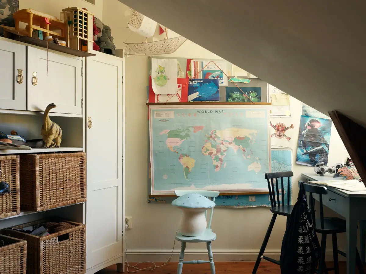A French-Style Kitchen, Cozy Nooks, and Soaring Ceilings in a Stockholm Duplex 35 paris-inspired-interiors-duplex-attic-apartment-stockholm-nordroom