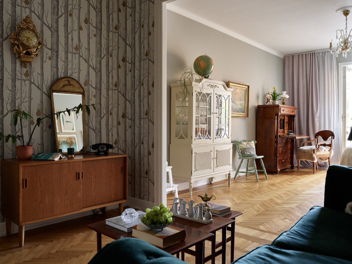 A Soothing Beige and Green Color Palette in a Stockholm Apartment 40 stockholm apartment alternative layout nordroom2 A Soothing Beige and Green Color Palette in a Stockholm Apartment