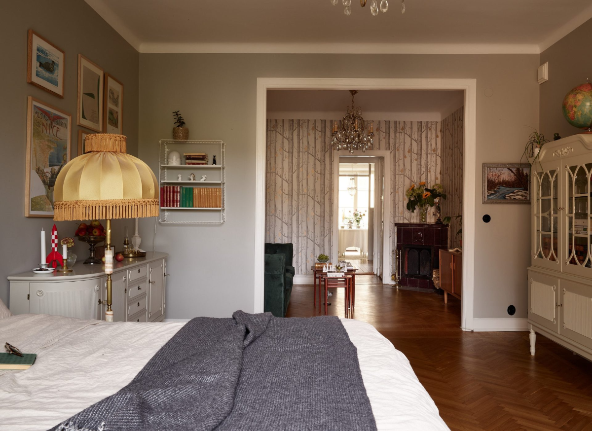A Soothing Beige and Green Color Palette in a Stockholm Apartment 39 stockholm apartment alternative layout nordroom3 A Soothing Beige and Green Color Palette in a Stockholm Apartment